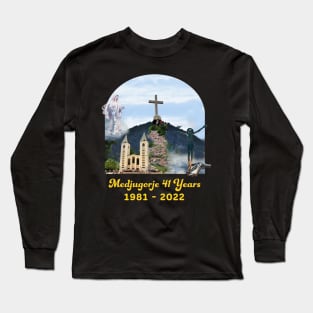 Medjugorje 41 years Long Sleeve T-Shirt